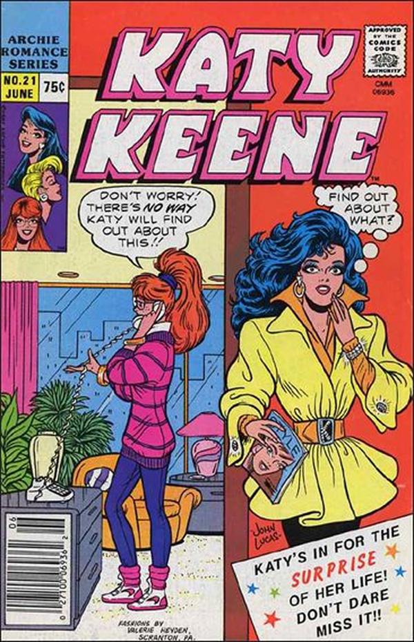 Katy Keene (1984) #21 cover