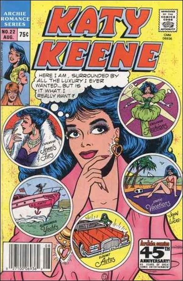 Katy Keene (1984) #22 cover