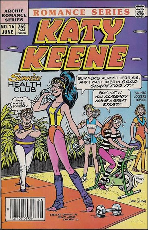 Katy Keene (1984) #15 cover