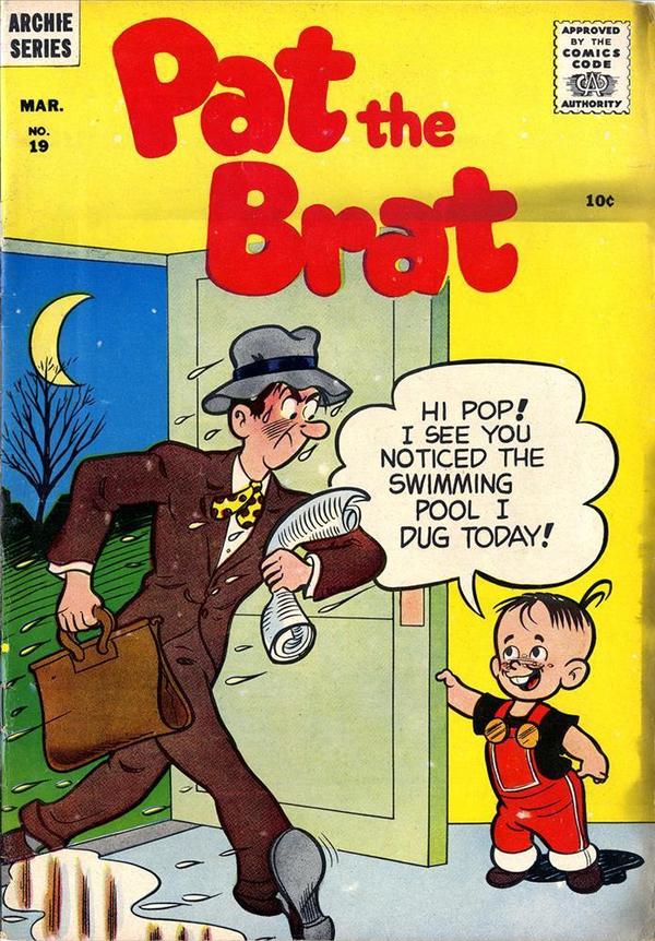 Pat the Brat #19 cover