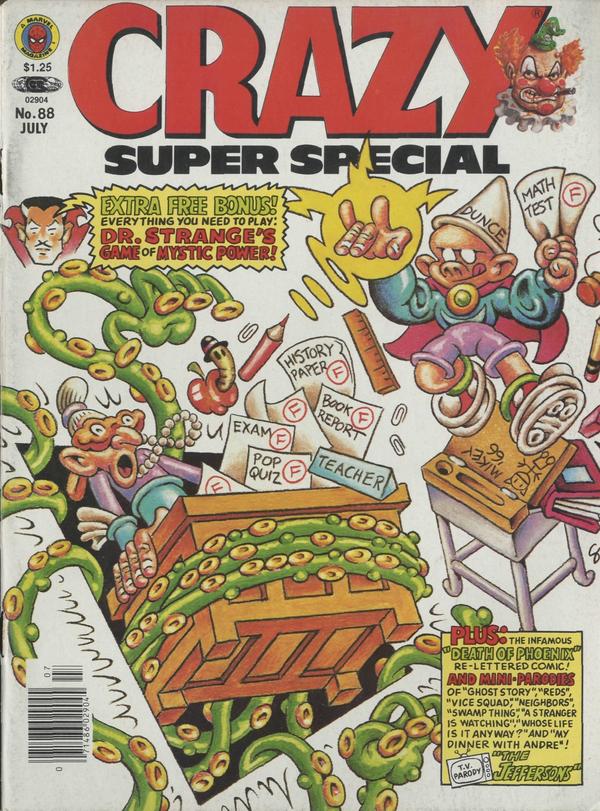 Crazy Magazine (1973) #88 cover