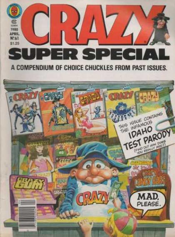 Crazy Magazine (1973) #61 cover