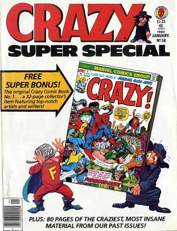 Crazy Magazine (1973) #58 cover