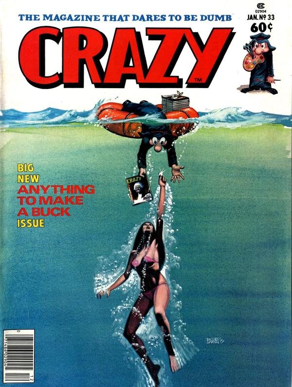 Crazy Magazine (1973) #33 cover