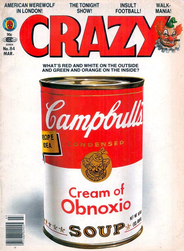 Crazy Magazine (1973) #84 cover