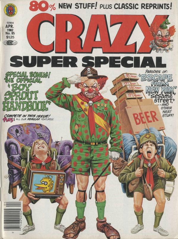 Crazy Magazine (1973) #85 cover
