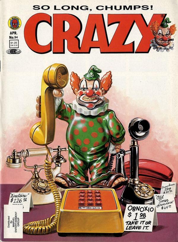 Crazy Magazine (1973) #94 cover
