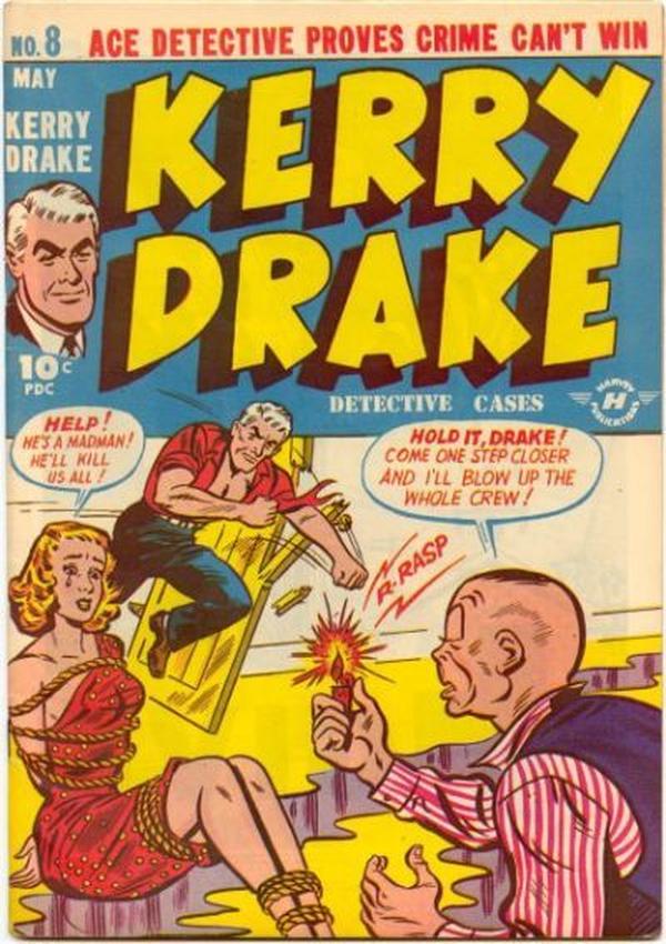 Cover of Kerry Drake Detective Cases #8