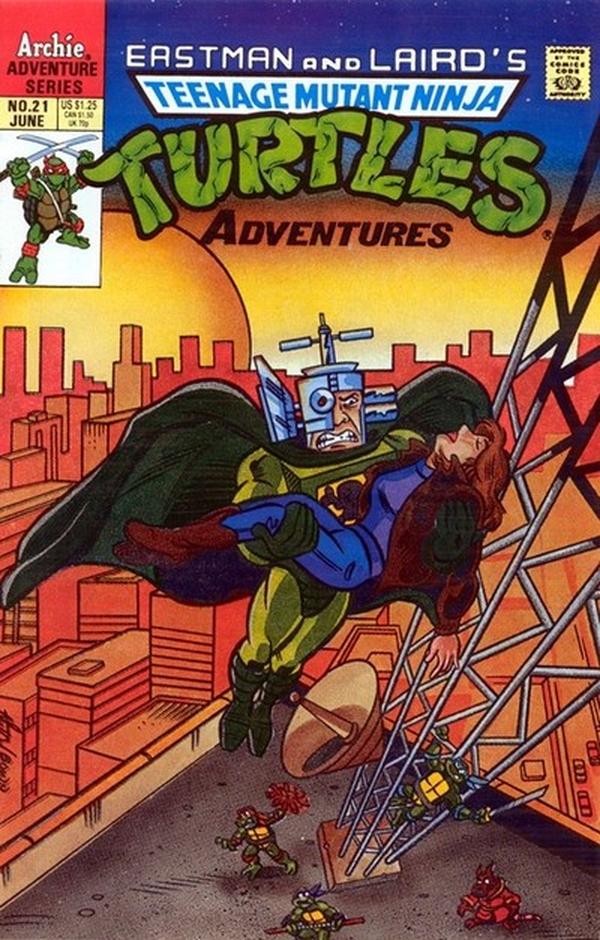 Cover of Teenage Mutant Ninja Turtles Adventures #21