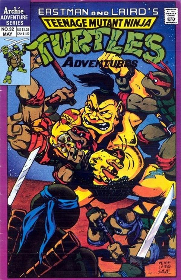 Cover of Teenage Mutant Ninja Turtles Adventures #32
