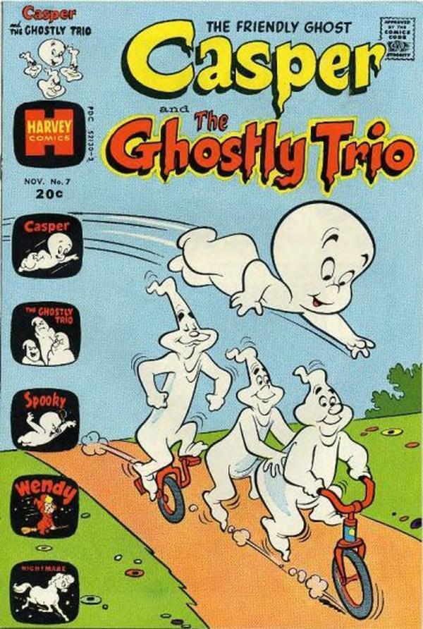 Cover of Casper and the Ghostly Trio #7