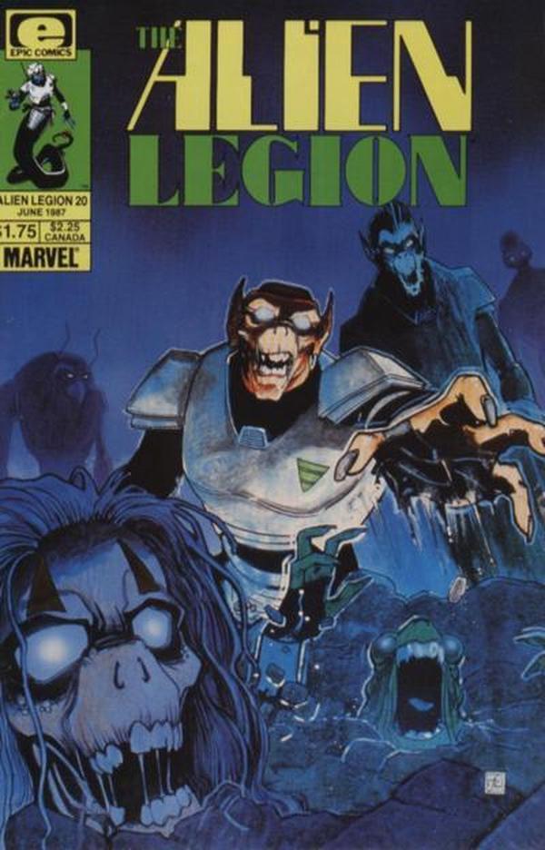 Alien Legion (1984) #20 cover