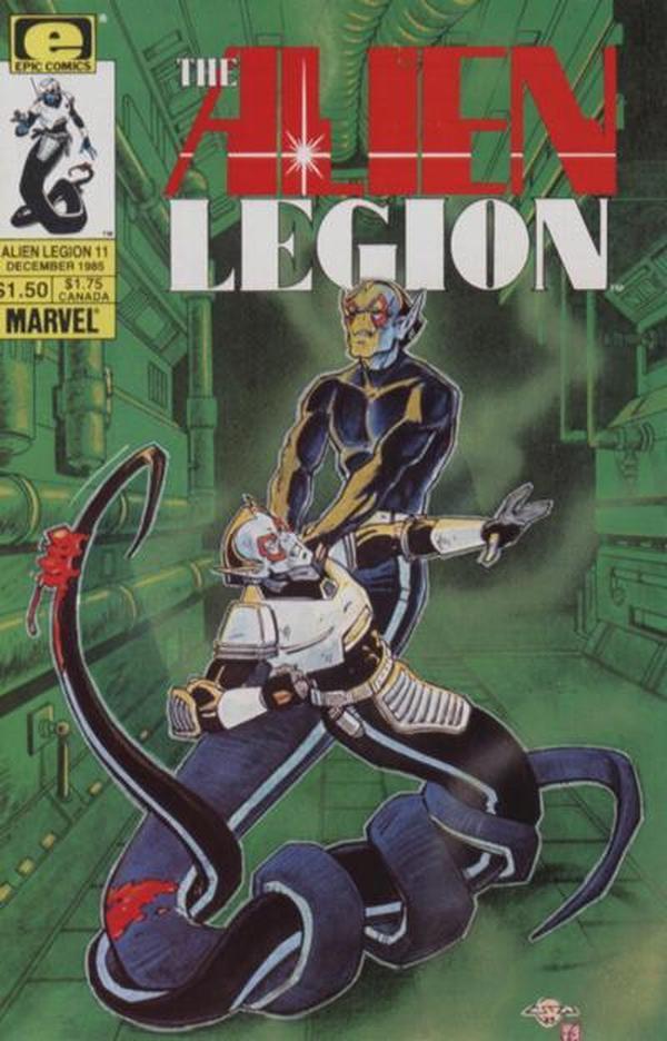 Alien Legion (1984) #11 cover