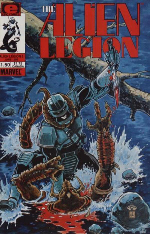 Alien Legion (1984) #8 cover