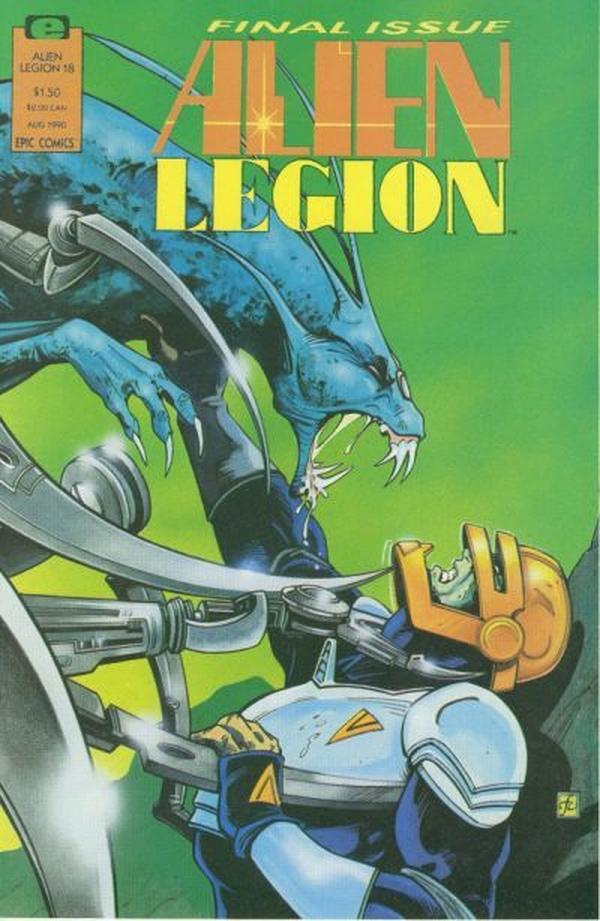Alien Legion (1987) #18 cover