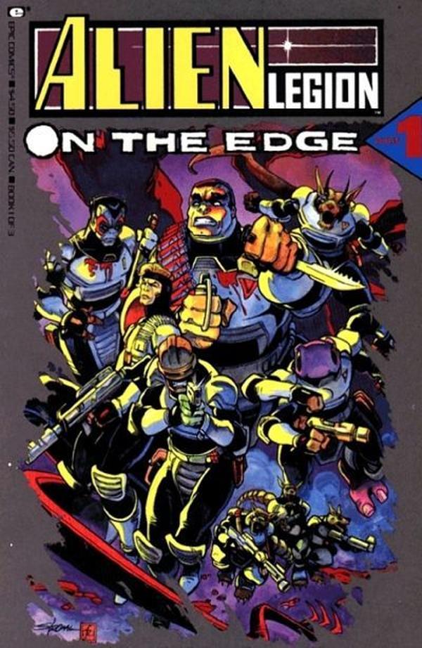 Cover of Alien Legion: On the Edge