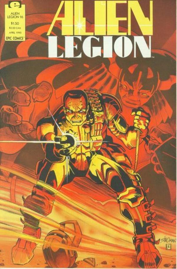 Alien Legion (1987) #16 cover