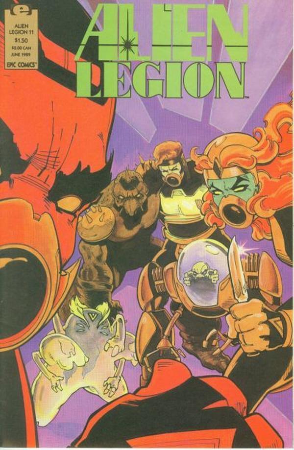 Alien Legion (1987) #11 cover