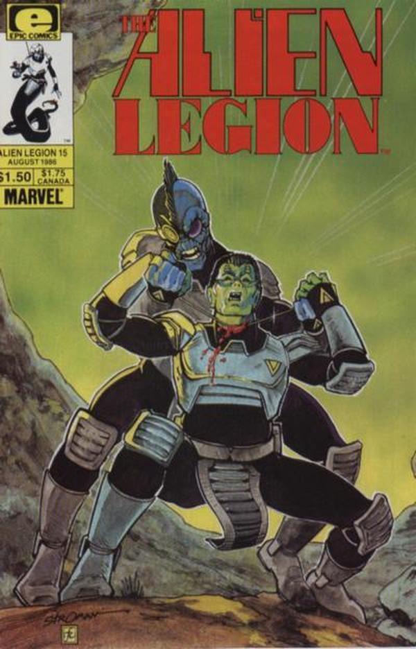 Alien Legion (1984) #15 cover