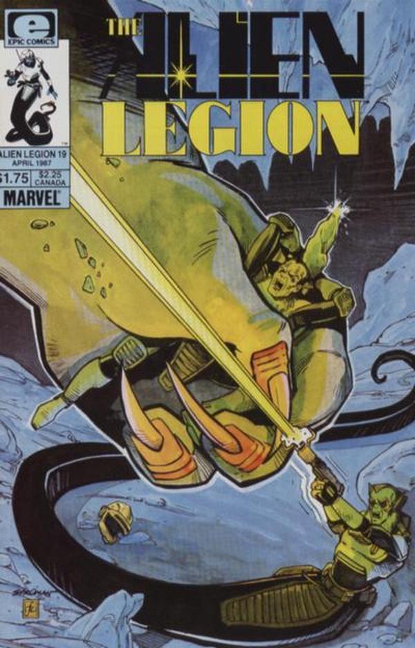 Alien Legion (1984) #19 cover