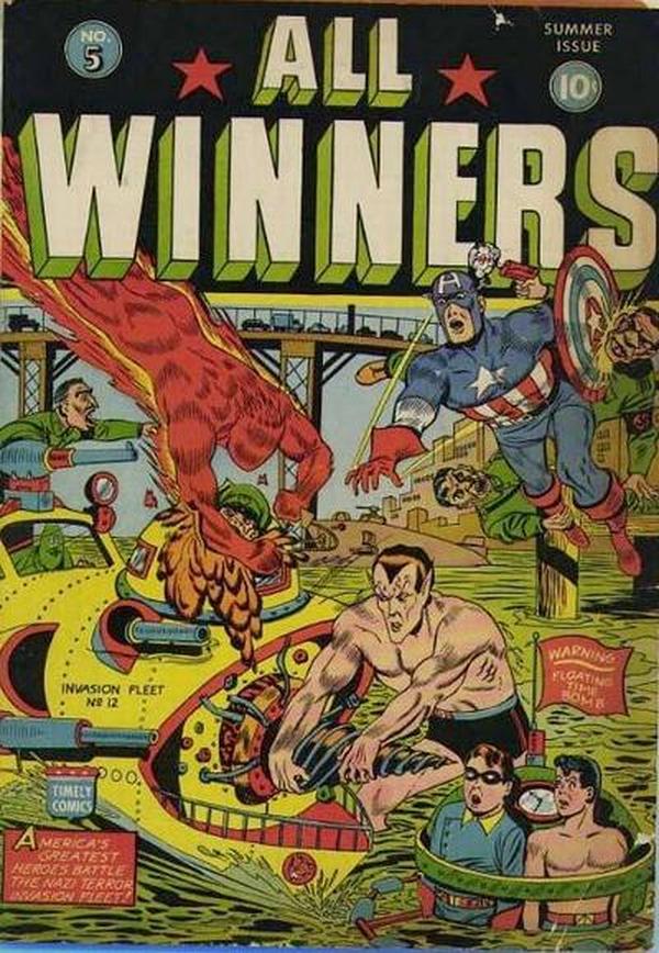 Cover of All-Winners Comics #5