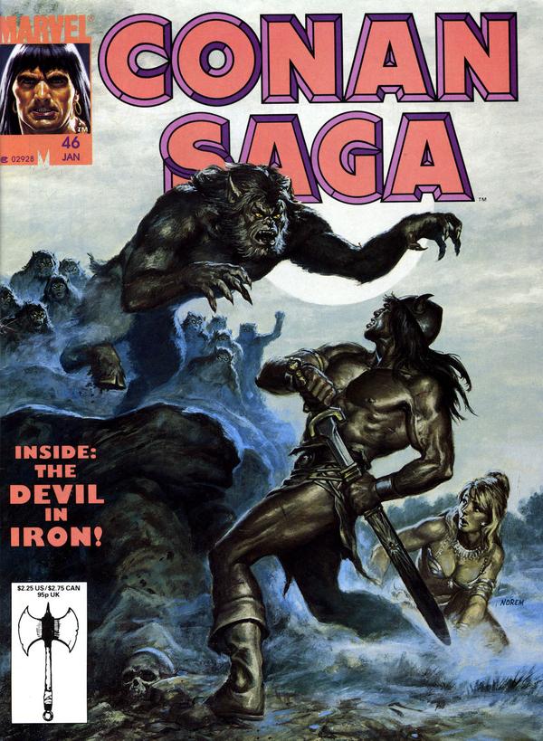 Conan Saga (1987) #46 cover