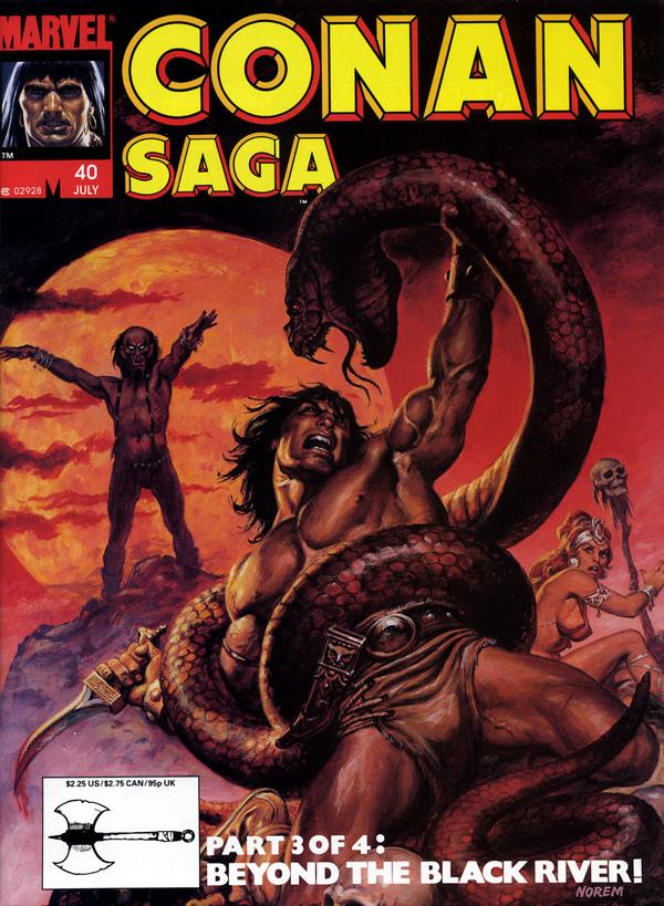 Conan Saga (1987) #40 cover