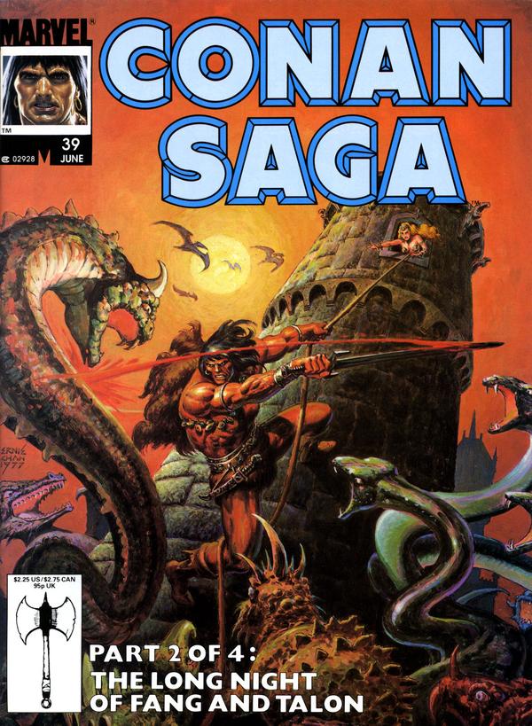 Conan Saga (1987) #39 cover