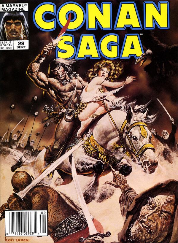 Conan Saga (1987) #29 cover