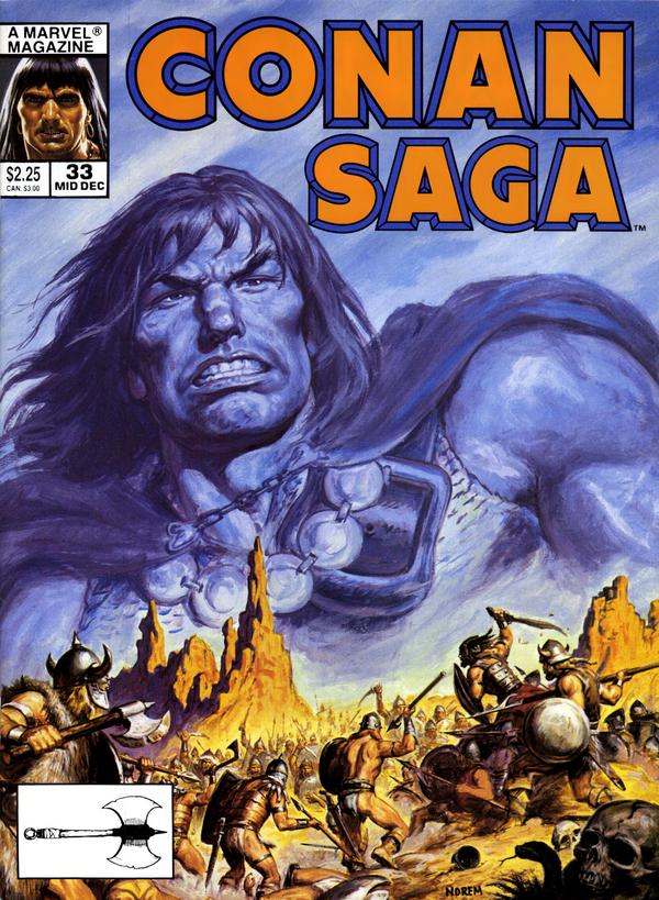 Conan Saga (1987) #33 cover