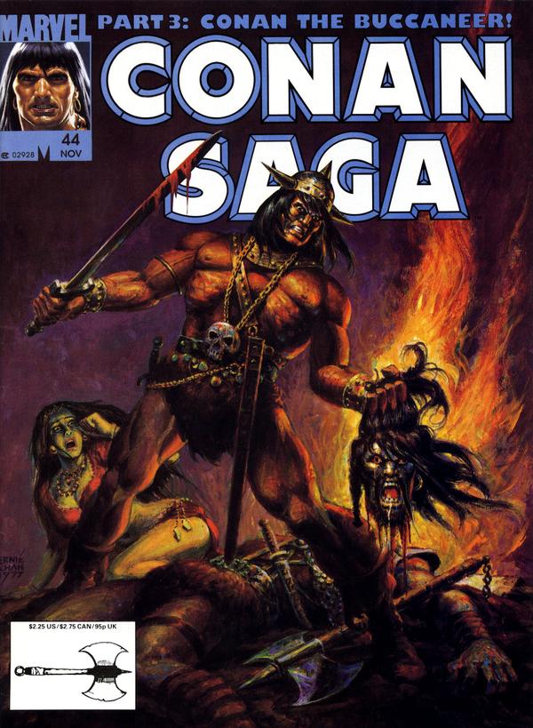 Conan Saga (1987) #44 cover