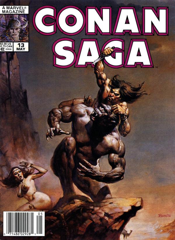 Conan Saga (1987) #13 cover