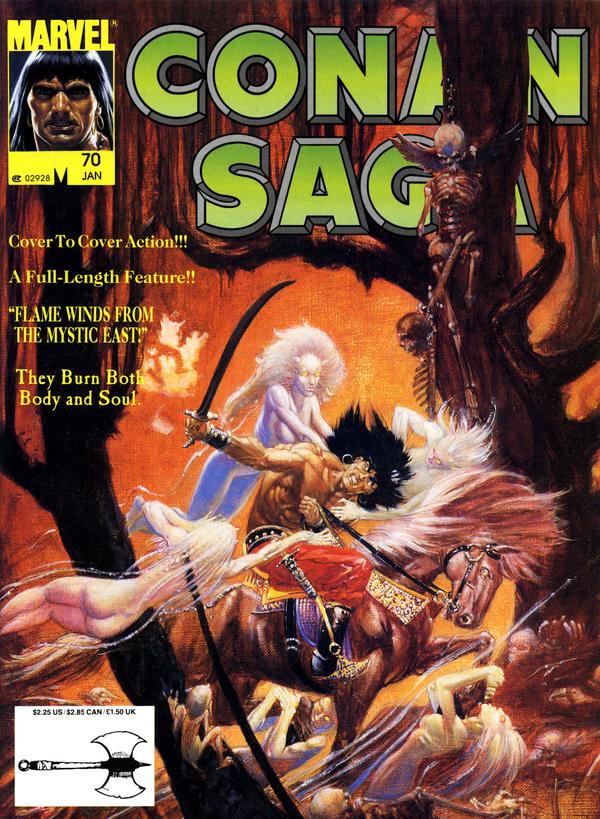 Conan Saga (1987) #70 cover