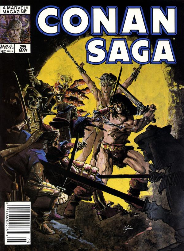 Conan Saga (1987) #25 cover