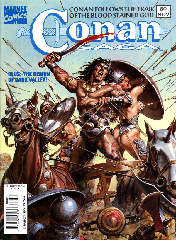 Conan Saga (1987) #80 cover