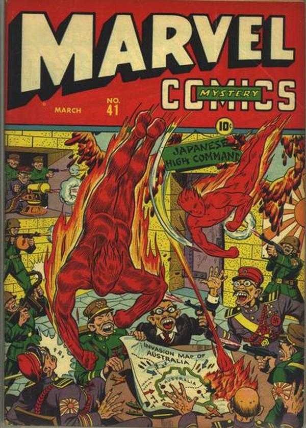 Cover of Marvel Mystery Comics #41