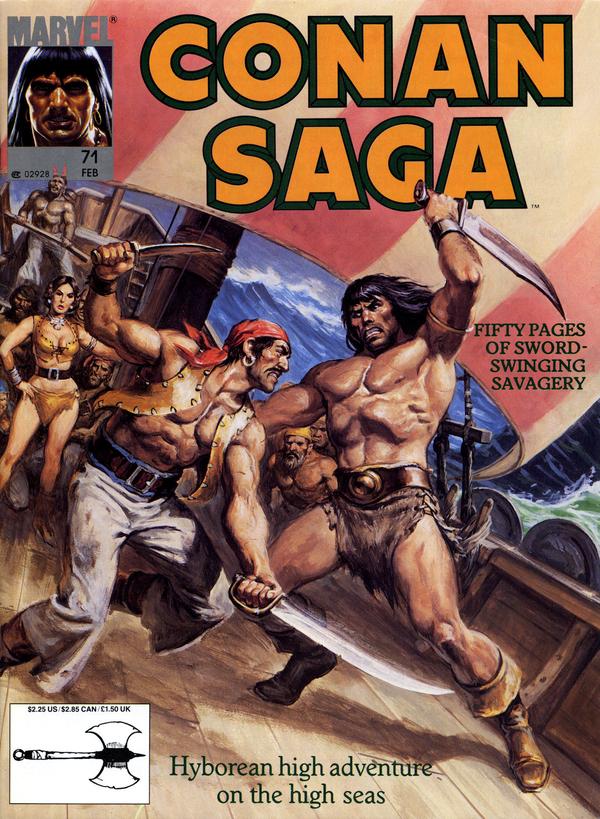 Conan Saga (1987) #71 cover