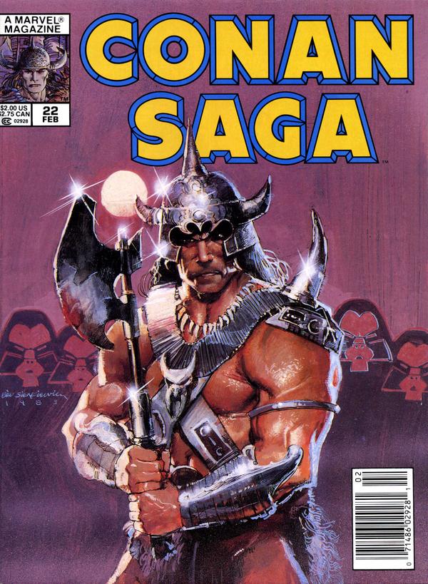 Conan Saga (1987) #22 cover