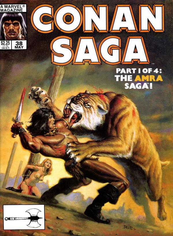 Conan Saga (1987) #38 cover