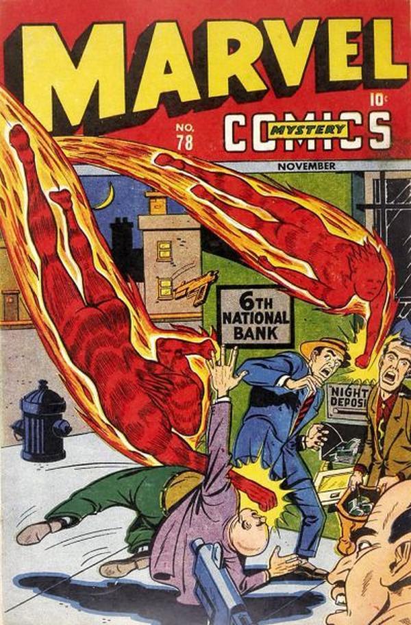 Cover of Marvel Mystery Comics #78