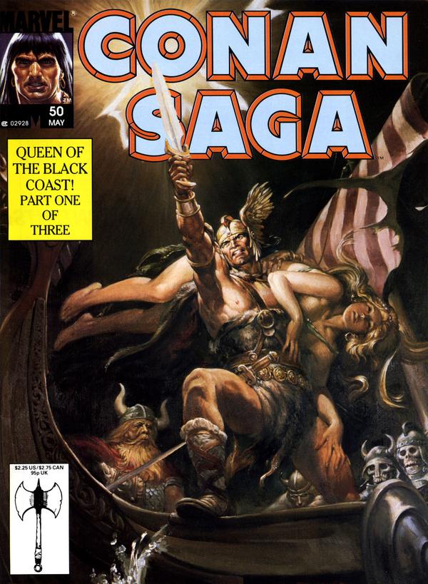 Conan Saga (1987) #50 cover