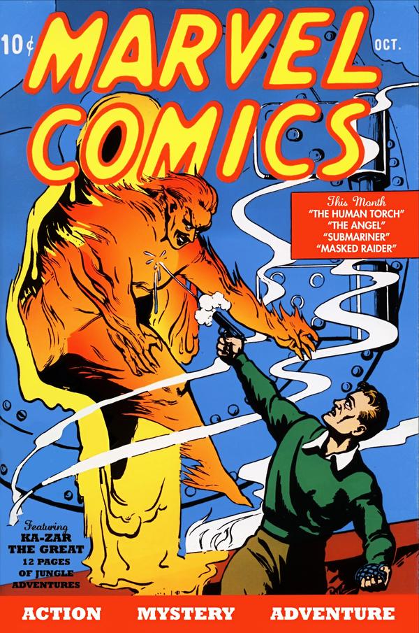 Cover of Marvel Comics #1