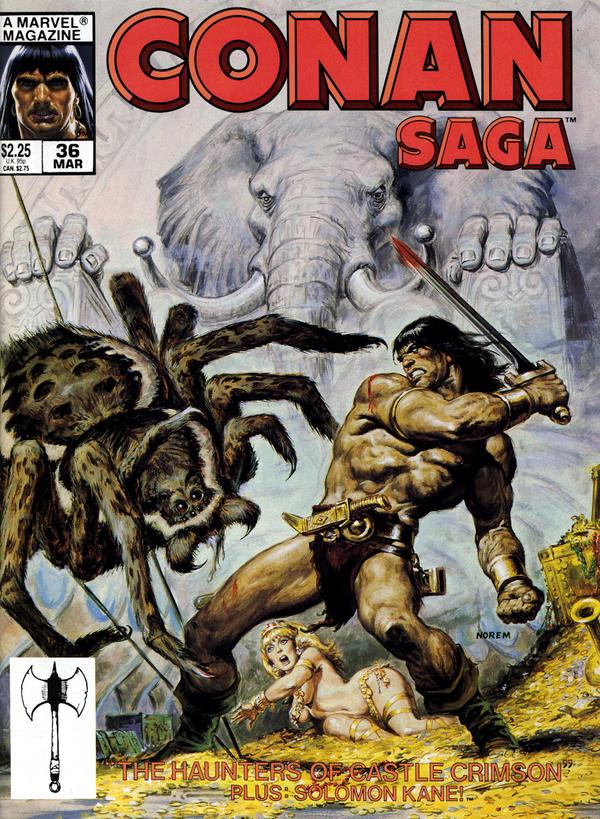 Conan Saga (1987) #36 cover