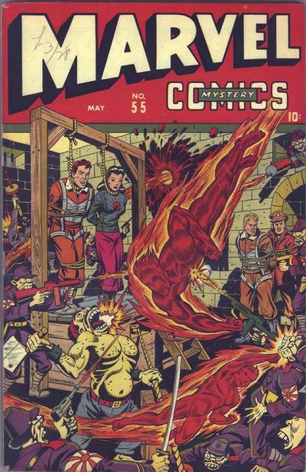 Cover of Marvel Mystery Comics #55