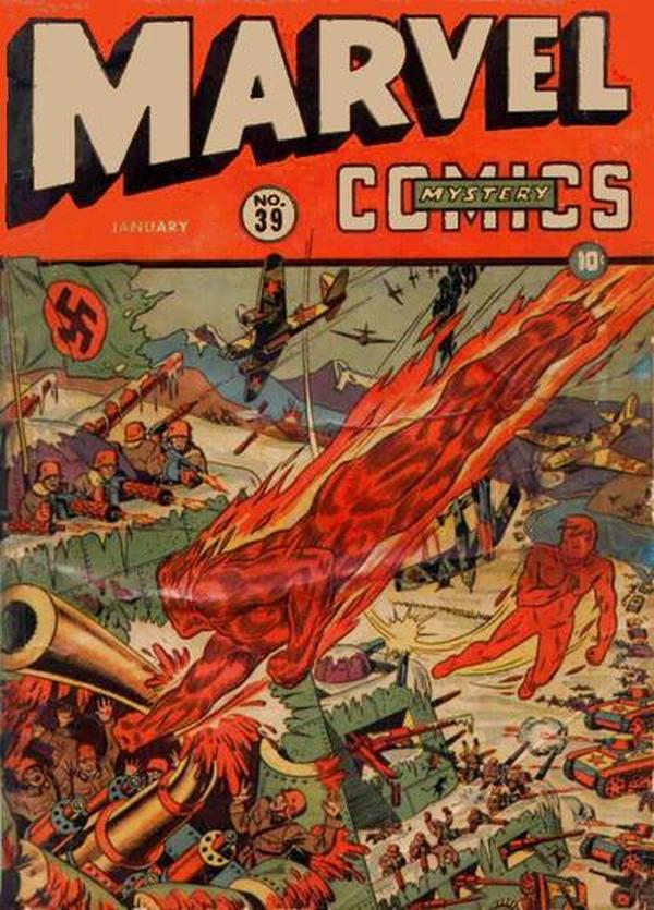 Cover of Marvel Mystery Comics #39
