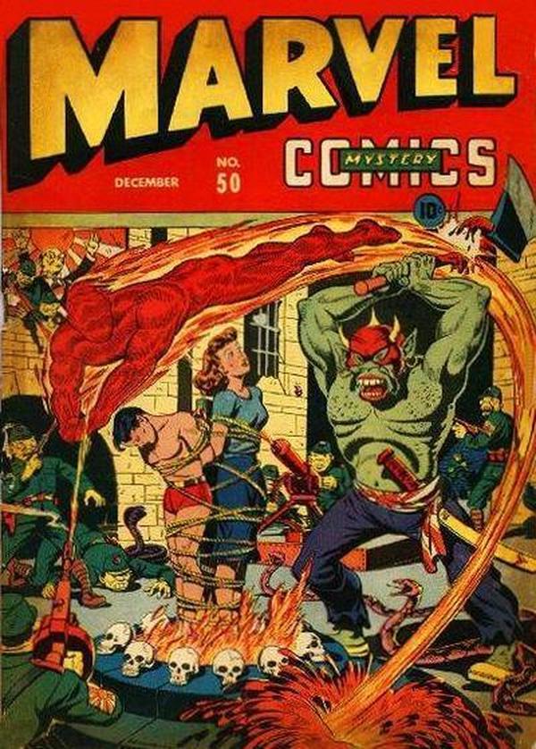 Cover of Marvel Mystery Comics #50