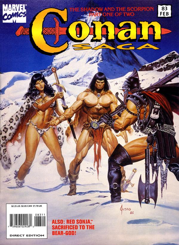 Conan Saga (1987) #83 cover