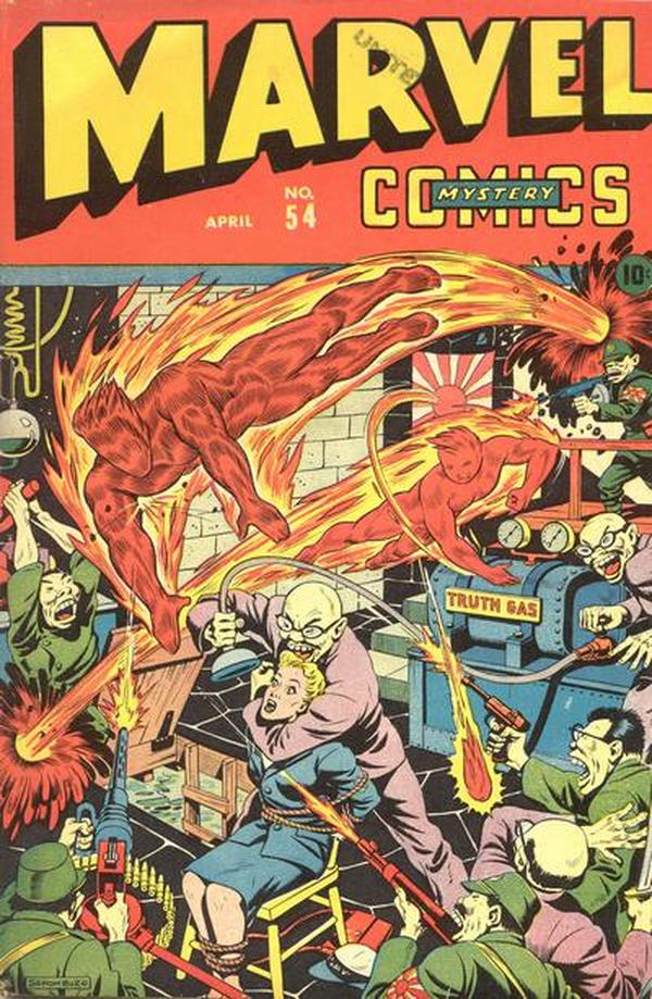 Cover of Marvel Mystery Comics #54
