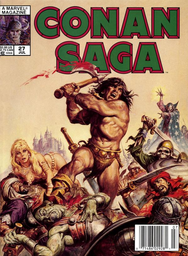 Conan Saga (1987) #27 cover