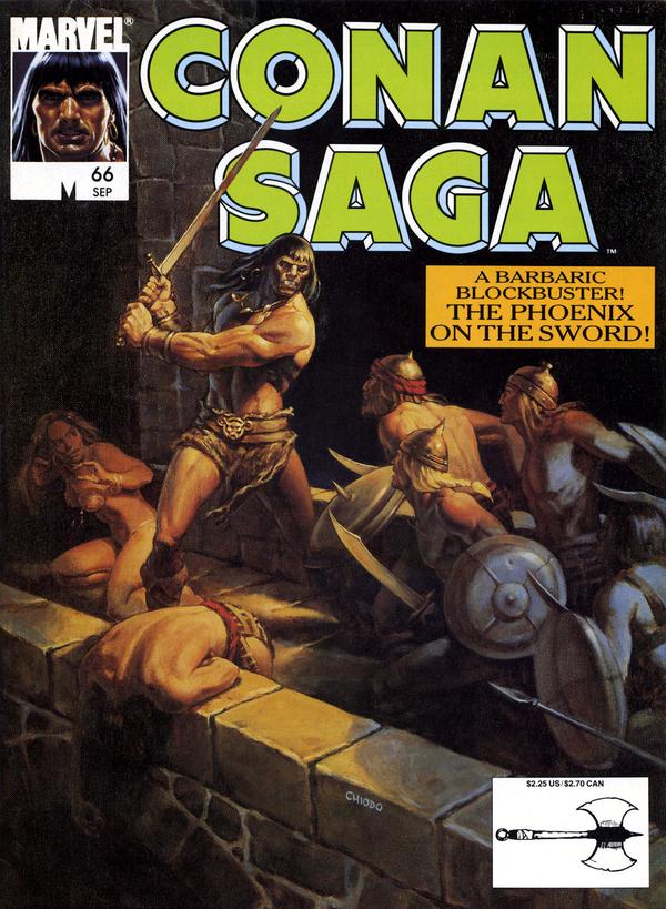 Conan Saga (1987) #66 cover